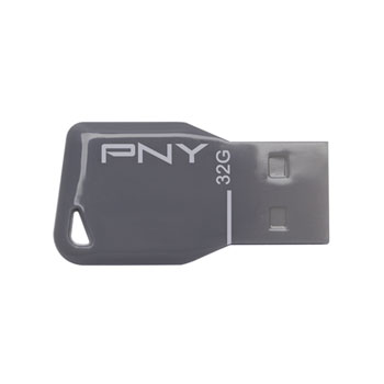 32GB PNY Key Attache USB Grey