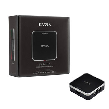 EVGA UV39 Plus+ USB to DVI/HDMI/VGA Converter Expander + MORE! TOP PRODUCT