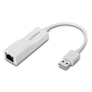 Edimax EU-4208 USB 2.0 to Fast 10/100 Ethernet Adapter perfect for Ultrabooks PC/MAC