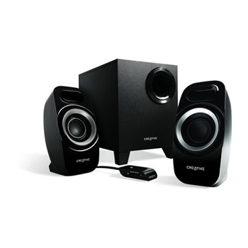 Creative Inspire T3300 Speakers 2.1 with Sub Woofer & DSE & IFP 27W RMS : image 1