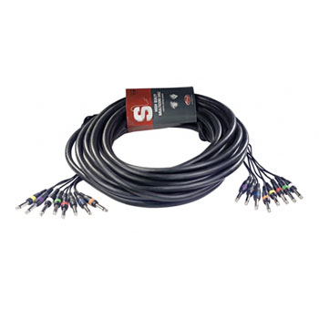 15M Stagg MultiCore 8xJack-Jack Loom (Mono) : image 1