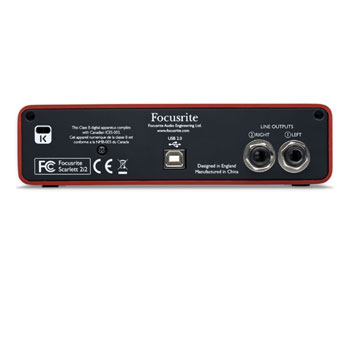 Focusrite Scarlett Studio Audio Interface Package : image 4