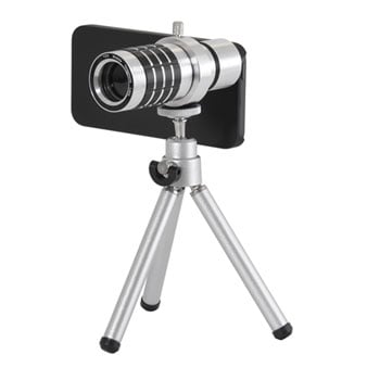 ScanFX Optical x12 Zoom Lens for iPhone 5/5S with Tripod : image 1