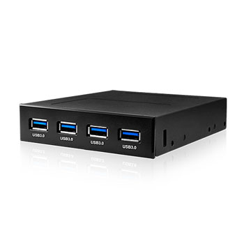 4 port USB 3.0 from bay adaptor from Icy Box IB-866 : image 2