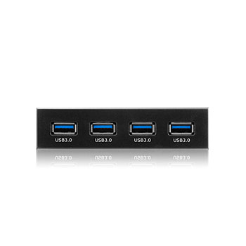 4 port USB 3.0 from bay adaptor from Icy Box IB-866 : image 3