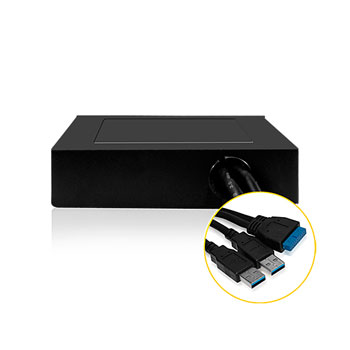 4 port USB 3.0 from bay adaptor from Icy Box IB-866 : image 4