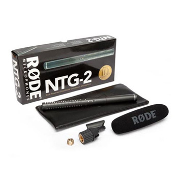 Rode NTG2 Dual Power Shotgun Condenser Microphone (Battery or +48v Phantom Power) : image 3