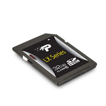 Patriot LX Series Signature Fast 32GB SD Memory Card