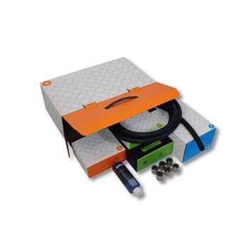 EK-KIT L120 water cooling kit - CPU, 120 RAD XT, EK-FAN, X-RES + Pump, EK-TUBE ZMT Black,10mm Fittin