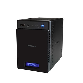 4 Bay ReadyNAS inc 2x 1TB HDD Netgear RN10421D