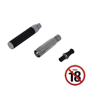 EGO Small Black e-Cigarette K inc 2x EGO Battery, 2x CE5+ Wickless Atomisers USB Charge Cable