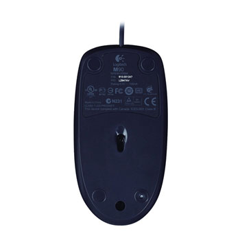M90 Logitech Optical USB Mouse Black : image 2