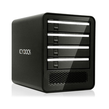 Icy Dock MB561US-4SBC-1 Quad Bay eSATA & USB 2 External Enclosure