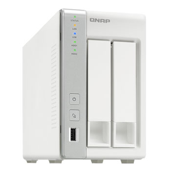 Qnap TS-220 2 Bay All In One NAS Storage SATA LN50587 | SCAN UK