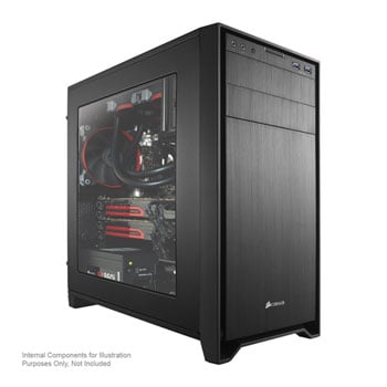 Corsair Obsidian 350D Micro ATX PC Gaming Case with Window