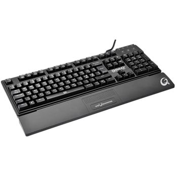 QPAD 3202-MK85-UK-Black Pro Gaming Backlit (Red) Keyboard Mechanical with USB Hub