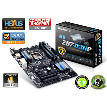 Z87-D3HP Intel S1150 Gigabyte ATX Performance Motherboard