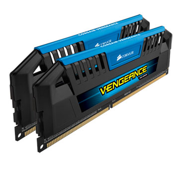 Corsair Memory Vengeance Pro Series Blue 8GB DDR3 1866 MHz Dual Channel Desktop