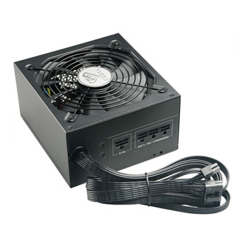 Akasa AK-PA085AM05-UK Cobra 850W Hybrid Modular Power Supply (PSU) with Strip Ribbon Cabling