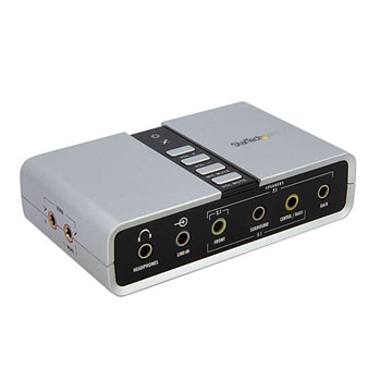 StarTech 7.1 USB Audio Adaptor External Sound Card : image 1