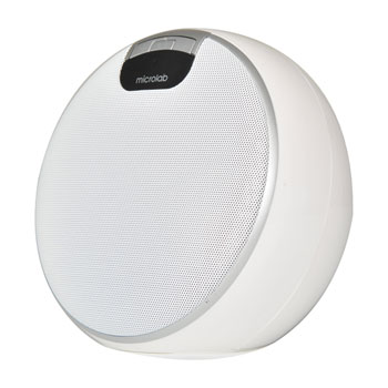 Microlab MD312 2.1 White Wireless & Wired Bluetooth Speaker Rechargable by USB mini : image 1