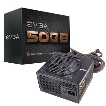 EVGA 500B 500W PSU/Power Supply