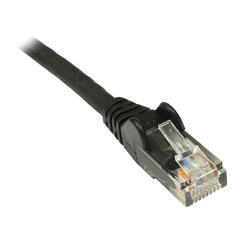 Xclio CAT6A 0.5M Snagless Moulded Gigabit Ethernet Cable RJ45 Black : image 1