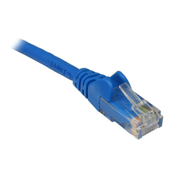 Xclio CAT6A 1M Snagless Moulded Gigabit Ethernet Cable RJ45 Blue