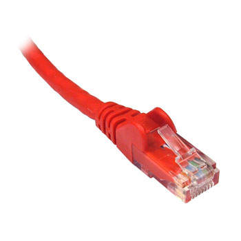 Xclio CAT6A 1M Snagless Moulded Gigabit Ethernet Cable RJ45 Red : image 1