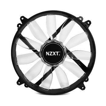 NZXT RF-FZ20S-02 200mm Quiet Case Fan Black