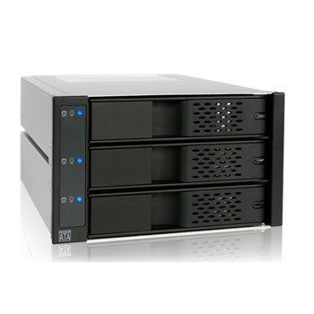 ICY DOCK FlexCage Internal Backplane Module 3x 3.5" HDD in to 2x 5.25" Bays : image 1