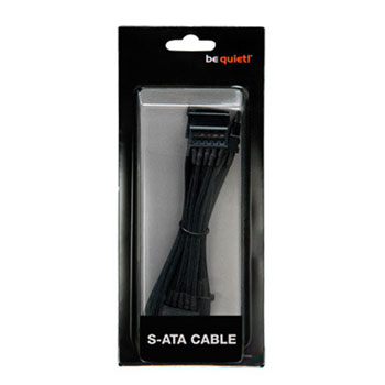 be quiet! 70cm Braided SATA Power Cable : image 1