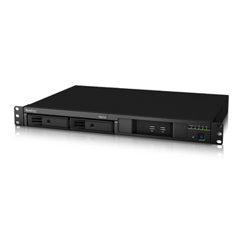 Synology Rs214 1u 2 Bay Rackmount Nas Server Sata 2 5 3 5 Hdd Ssd Ln Scan Uk