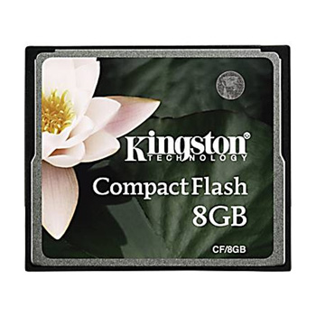 Kingston 8GB Compact Flash Memory Card : image 1