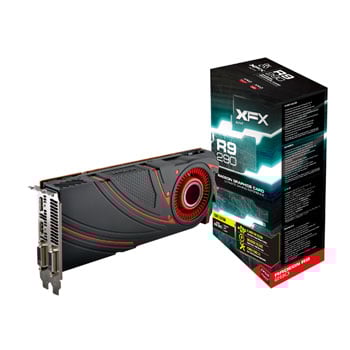 XFX Radeon R9 290 Boost Edition AMD Graphics Card 4GB LN53822 R9 290A ENFC SCAN UK