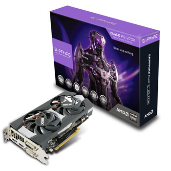 Sapphire R9 270X 4GB AMD PCI Express Graphics Card