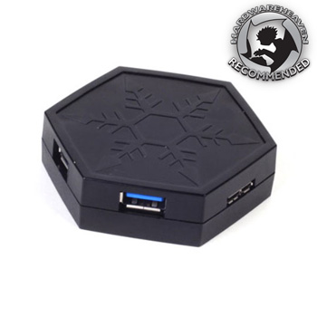 Silverstone EP01B USB3.0 4 Port Mini Pocket Hub : image 1