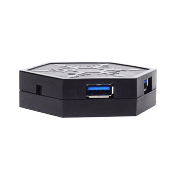 Silverstone EP01B USB3.0 4 Port Mini Pocket Hub : image 2