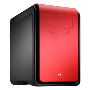 Aerocool Dead Silence Cube Case - Black + Red Edition