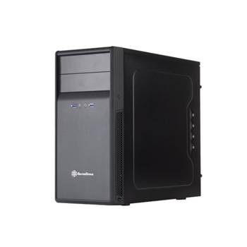 Silverstone Precision PS09B Black Mini Tower PC Case : image 1