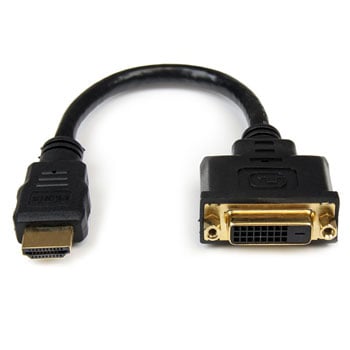 StarTech.com HDDVIMF8IN 20cm HDMI to DVI-D Video Cable Adapter : image 1