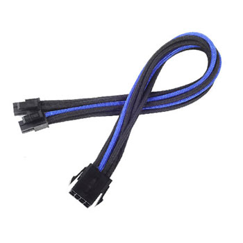 Silverstone PP07-EPS8BA 8pin to EPS 4+4 Black Blue : image 1