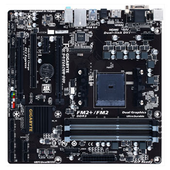 F2A78M-D3H AMD Gigabyte FM2 Micro ATX Motherboard : image 2