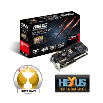 ASUS Rad R9 290X DirectCU II OC 4GB AMD PCI Express Graphics Card