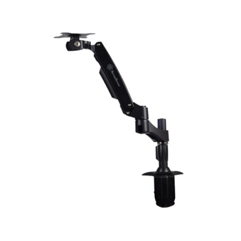 Silverstone Desk Clamp Full Range Single Monitor Arm Height/Tilt/Swivel/Pivot : image 1