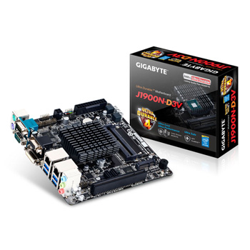 J1900N-D3V Gigabyte Mini-ITX Motherboard with Celeron CPU on board