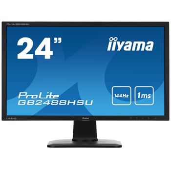 iiyama ProLite GB2488HSU-B1 24" LED Monitor with TN Panel at 144Hz