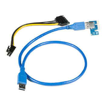 Bitcoin Cryptocurrency GPU Mining PCIe Riser Card USB Extension Kit : image 3