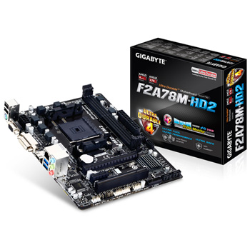 F2A78M-HD2 AMD Gigabyte FM2+ Micro ATX Motherboard