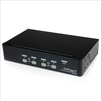StarTech 4 Port VGA USB KVM Switch with Hub : image 1